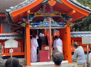 八朔祭（はっさくまつり) @雙栗神社