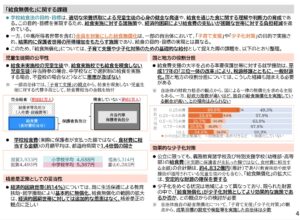 残念無念！『学校給食無償化』