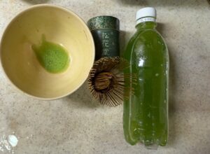 精華のお米と、井手の竹の華、八幡の抹茶